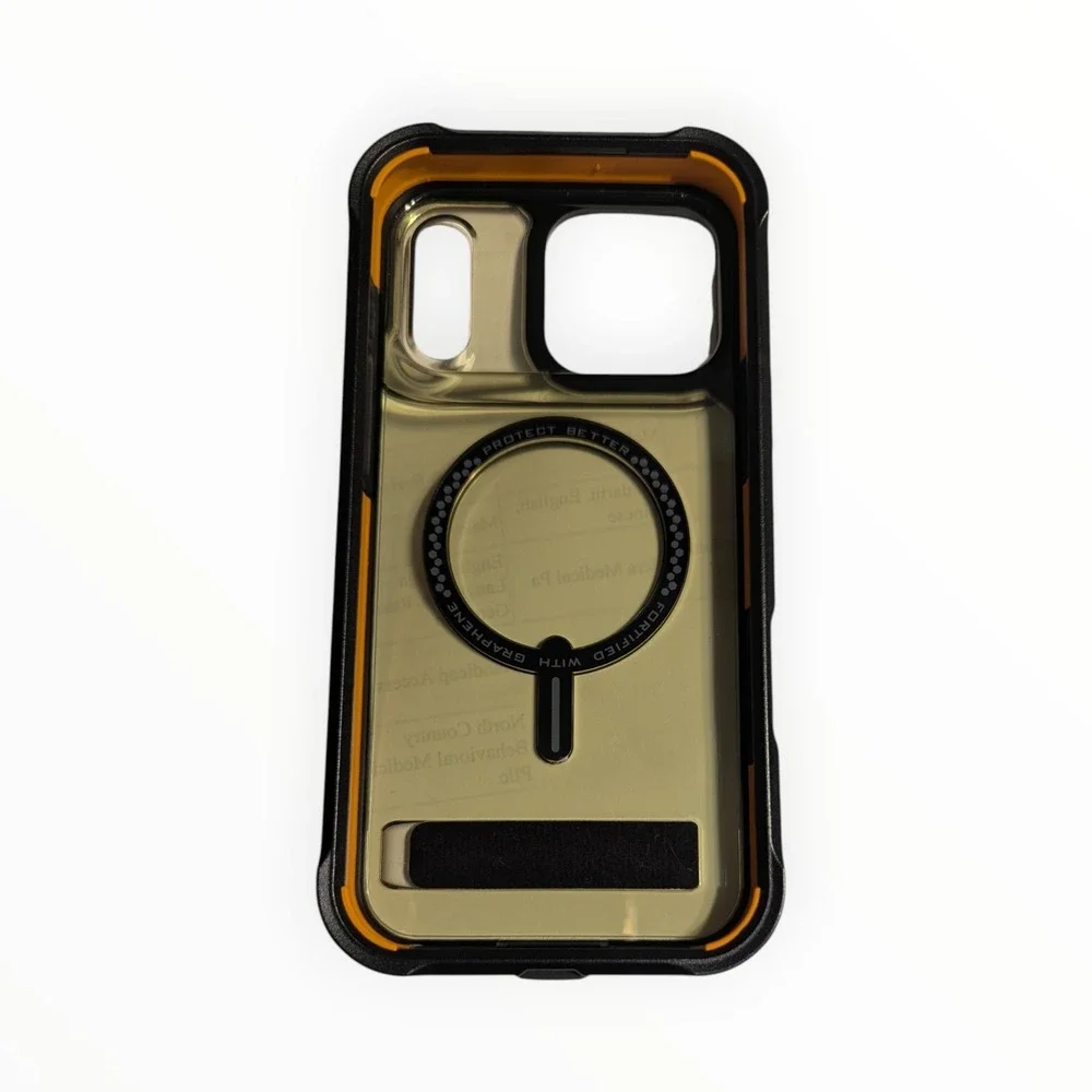 Oo2-Poly ZAGG Rainier Ultimate Protection Kickstand iPhone 17‎ Pro Max Sea Kelp